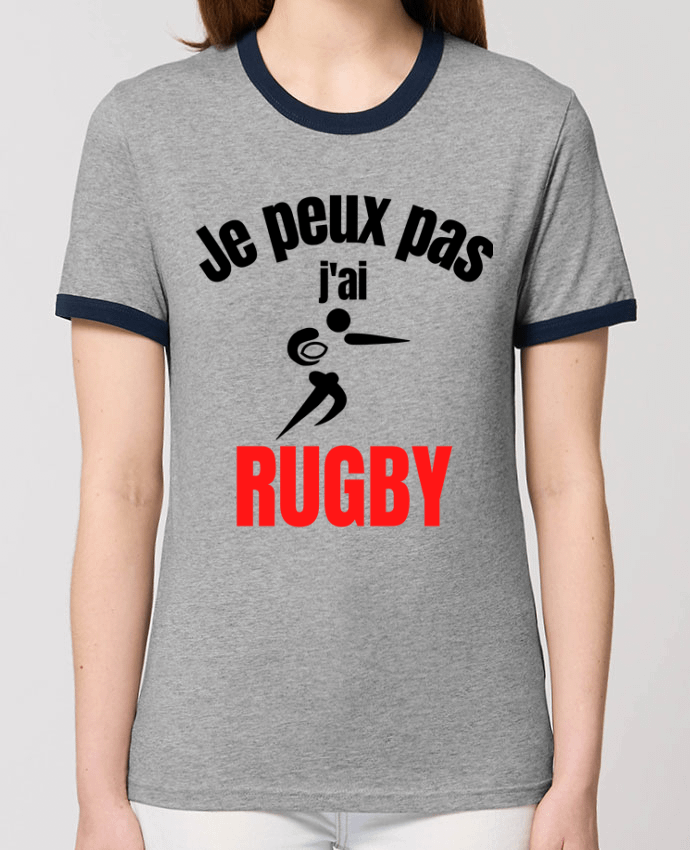 T-shirt Je peux pas,j'ai rugby par Anastasia