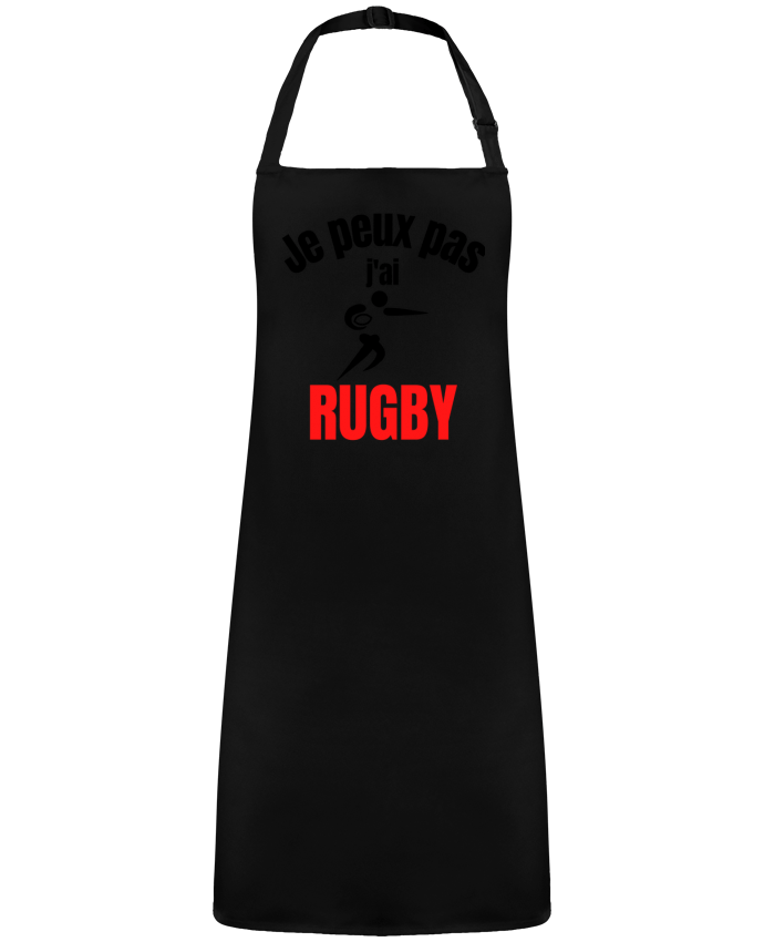 Tablier Je peux pas,j'ai rugby par  Anastasia