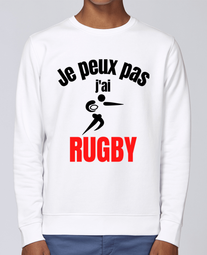 Sweatshirt Je peux pas,j'ai rugby par Anastasia