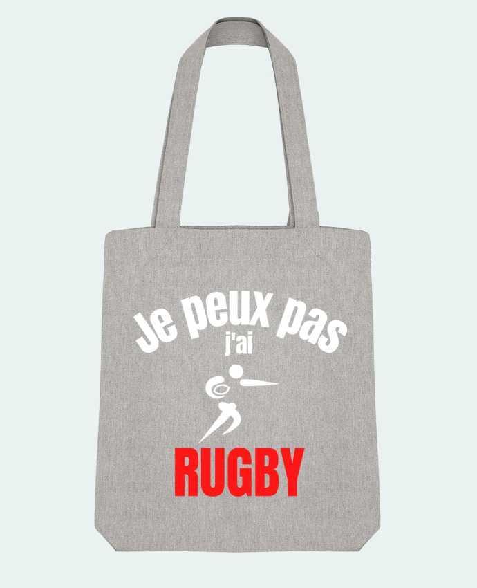 Tote Bag Stanley Stella Je peux pas,j'ai rugby par Anastasia 