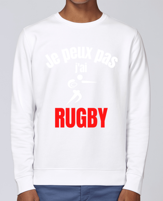 Sweatshirt Je peux pas,j'ai rugby par Anastasia