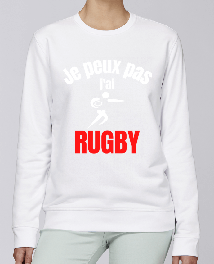 Sweatshirt Je peux pas,j'ai rugby par Anastasia