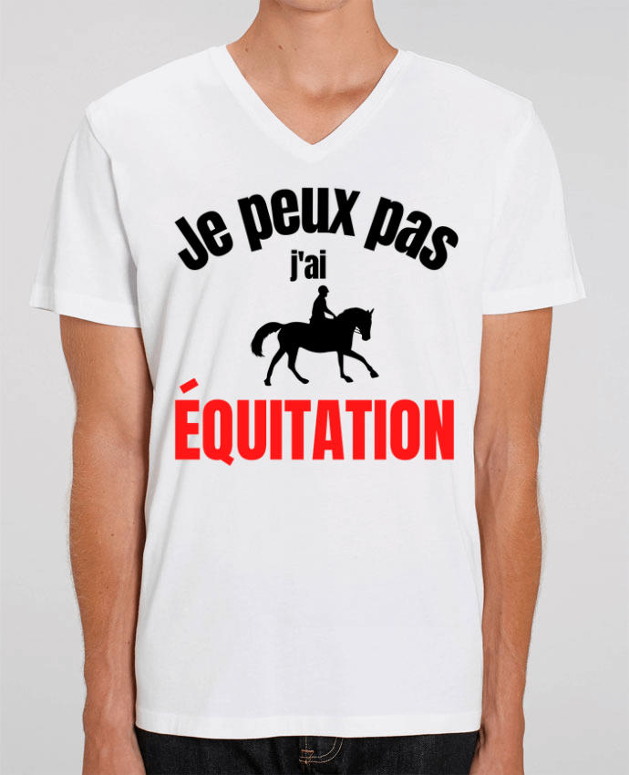 T-shirt homme Je peux pas,j'ai équitation par Anastasia