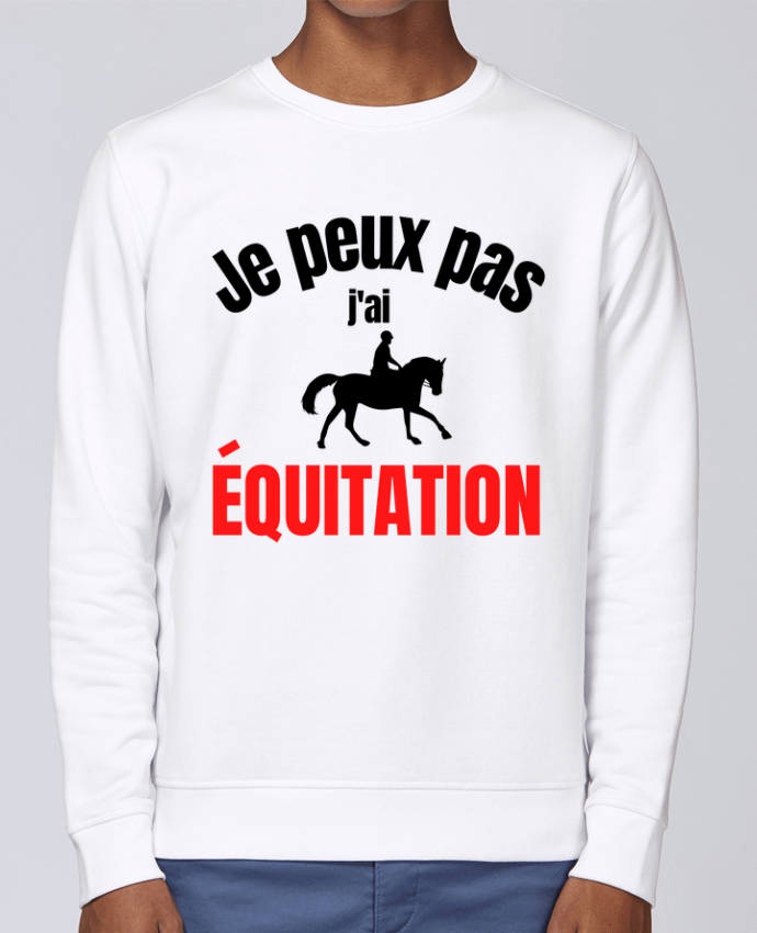 Sweatshirt Je peux pas,j'ai équitation par Anastasia