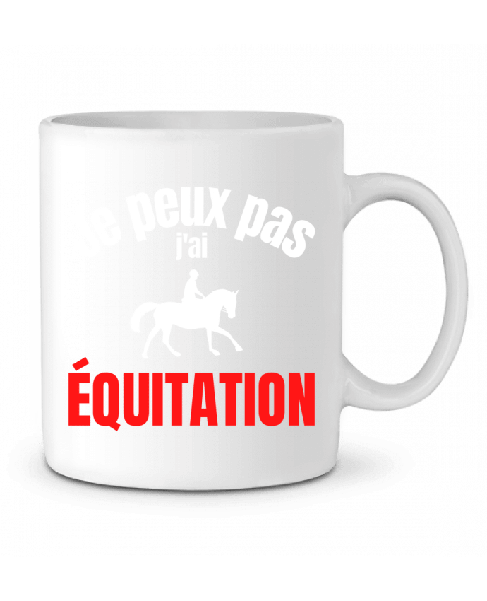 Mug  Je peux pas,j'ai équitation par Anastasia