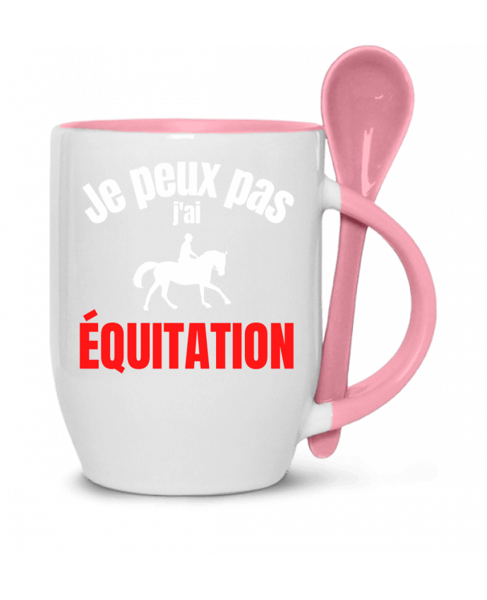  Tasse cuillère Je peux pas,j'ai équitation par Anastasia