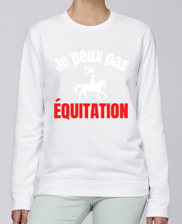 Sweatshirt Je peux pas,j'ai équitation par Anastasia