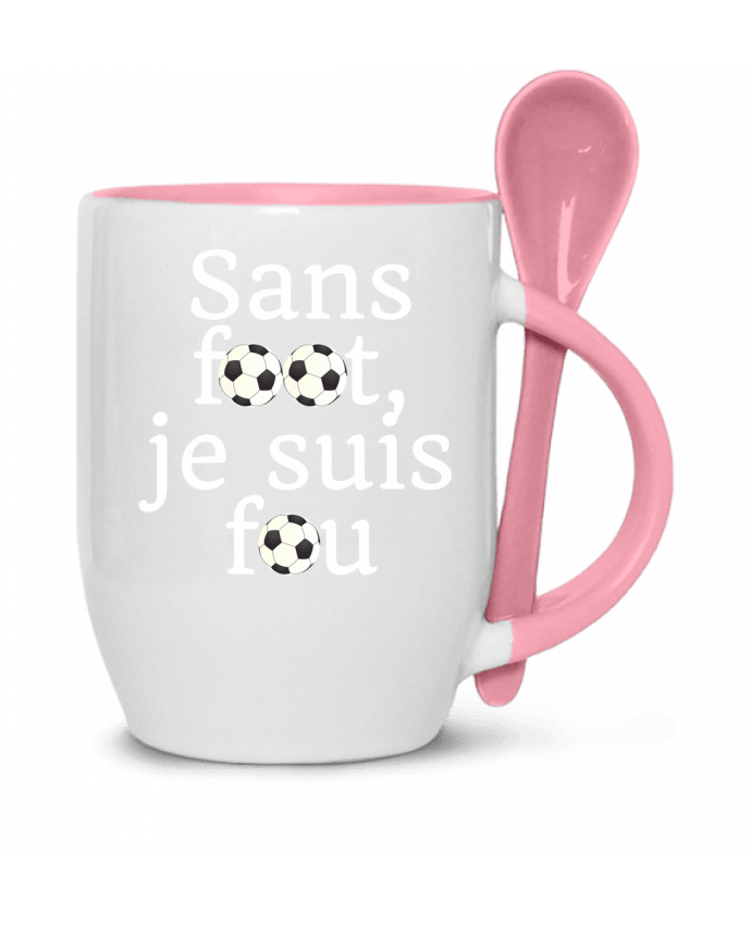  Tasse cuillère Sans foot,je suis fou par Anastasia