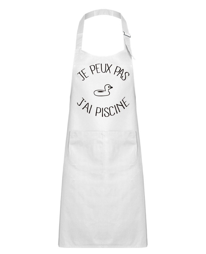 Tablier Enfant Je peux pas j'ai piscine par Freeyourshirt.com