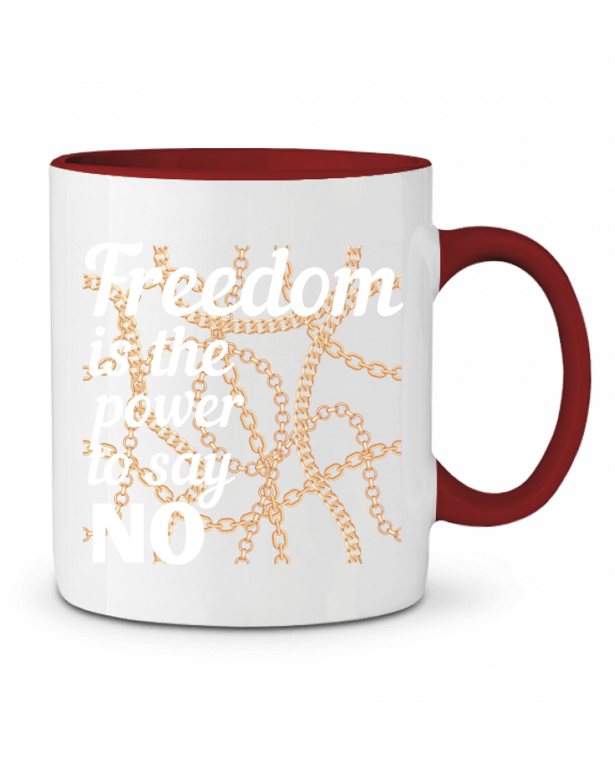 Mug bicolore Liberté Anastasia