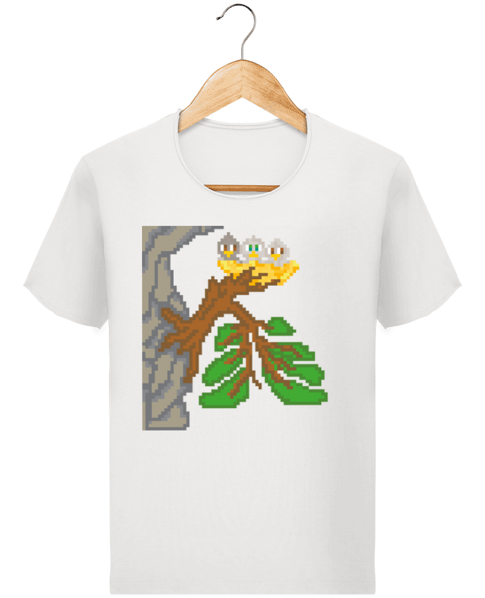  T-shirt Homme vintage WISE NATURE par Santiaguen