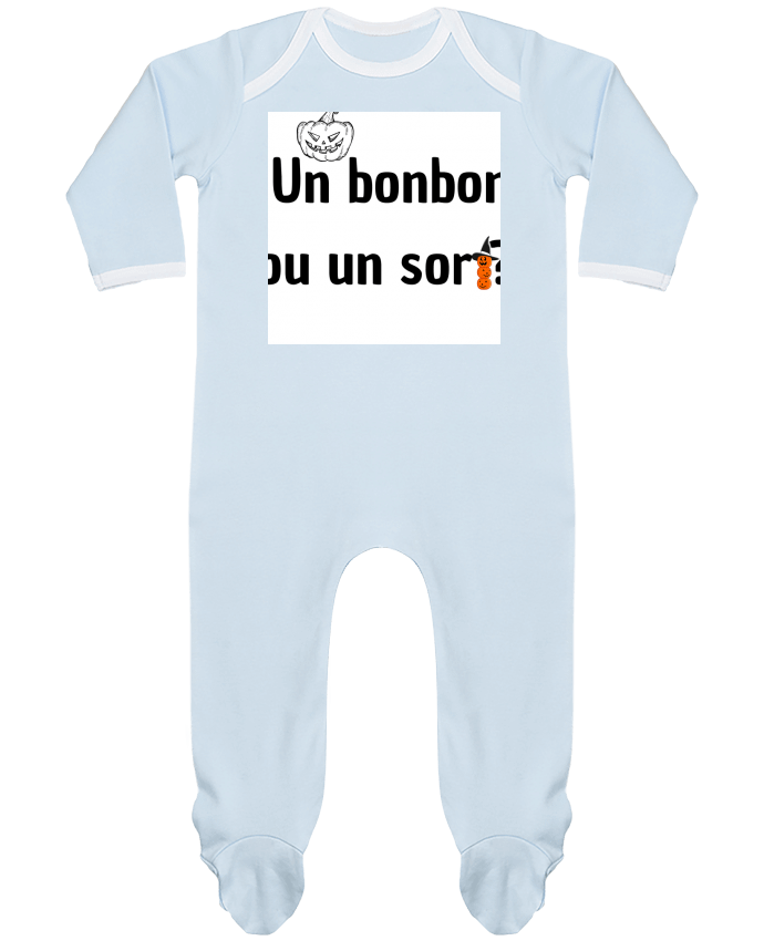 Body Pyjama Bébé Un bonbon ou un sort? par Cysou.hlm