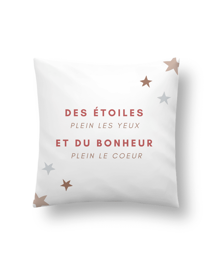 Coussin Citation étoiles par Liveane