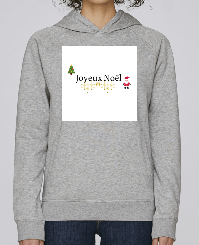 Sweat capuche femme Joyeux Noël par Cysou.hlm