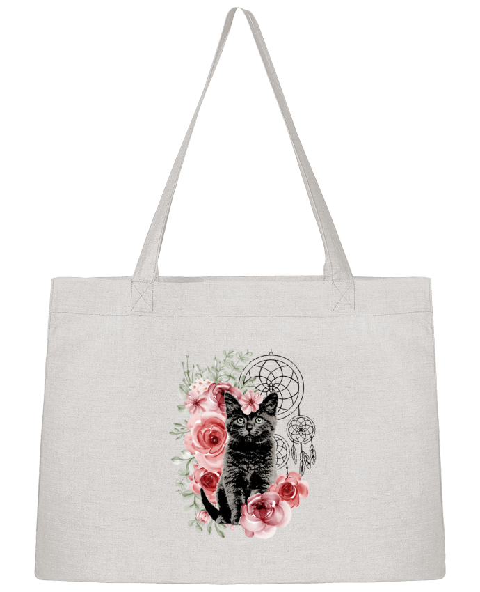 Sac Shopping Chat BOHO par Ladies