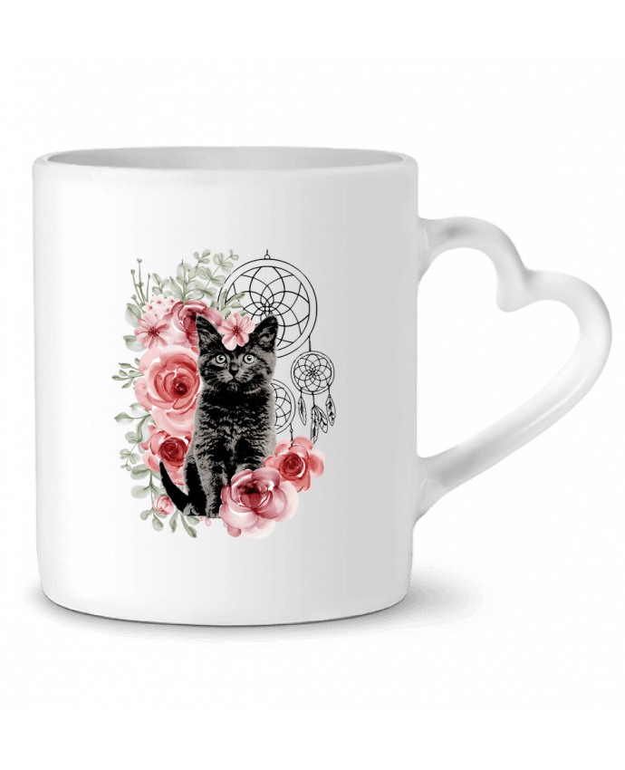 Mug coeur Chat BOHO par Ladies