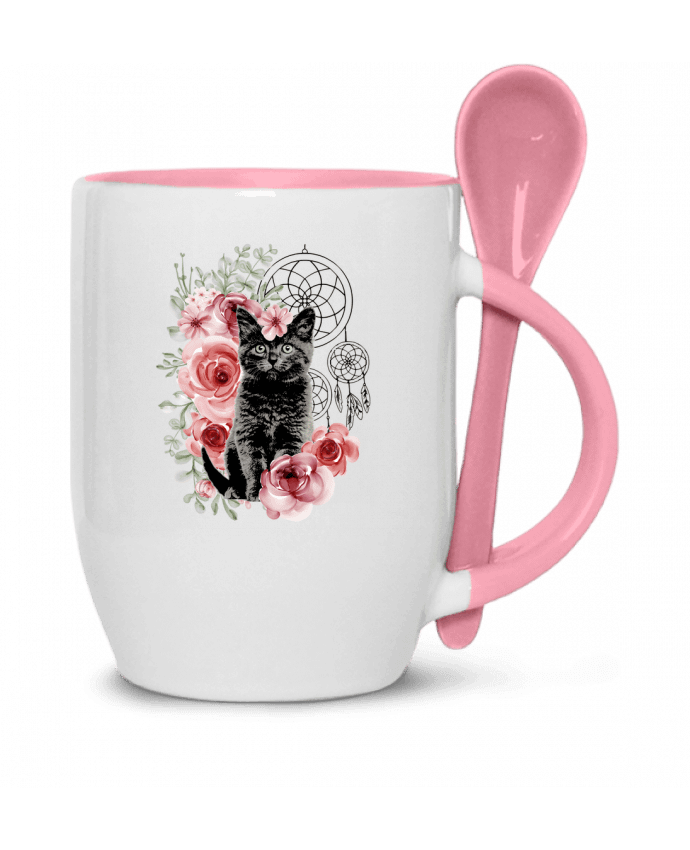  Tasse cuillère Chat BOHO par Ladies