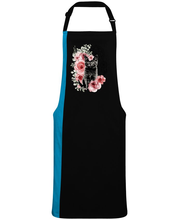 Tablier bicolore Chat BOHO par  Ladies