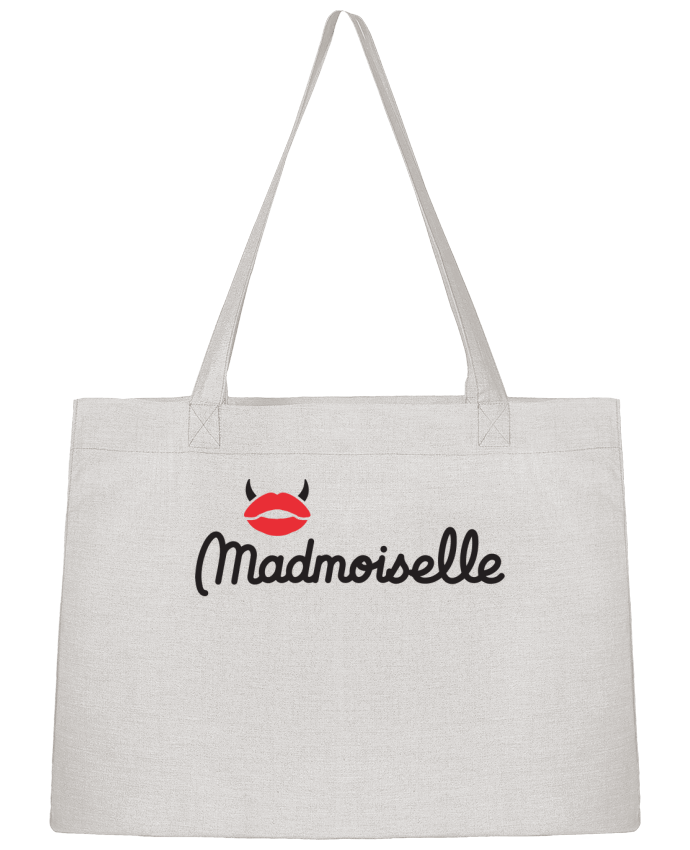 Sac Shopping Madmoiselle + logo par Madmoiselle Rose