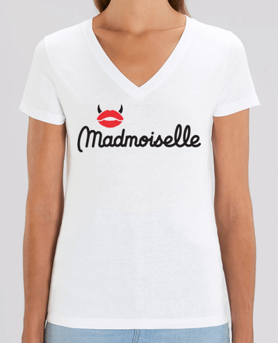 Tee-shirt femme Madmoiselle + logo Par  Madmoiselle Rose