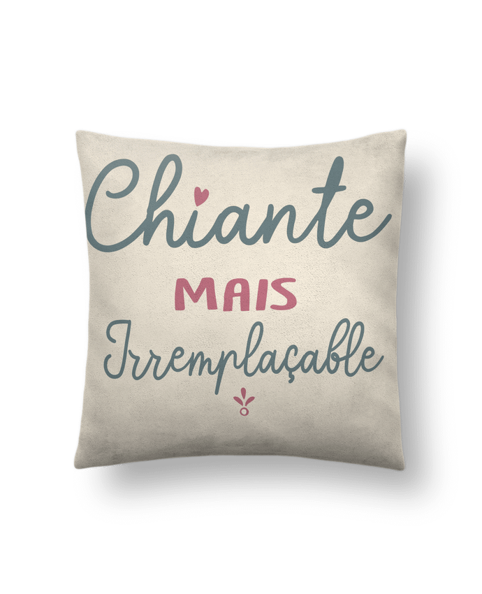 Coussin suédine Chiante mais irremplaçable par Ladies