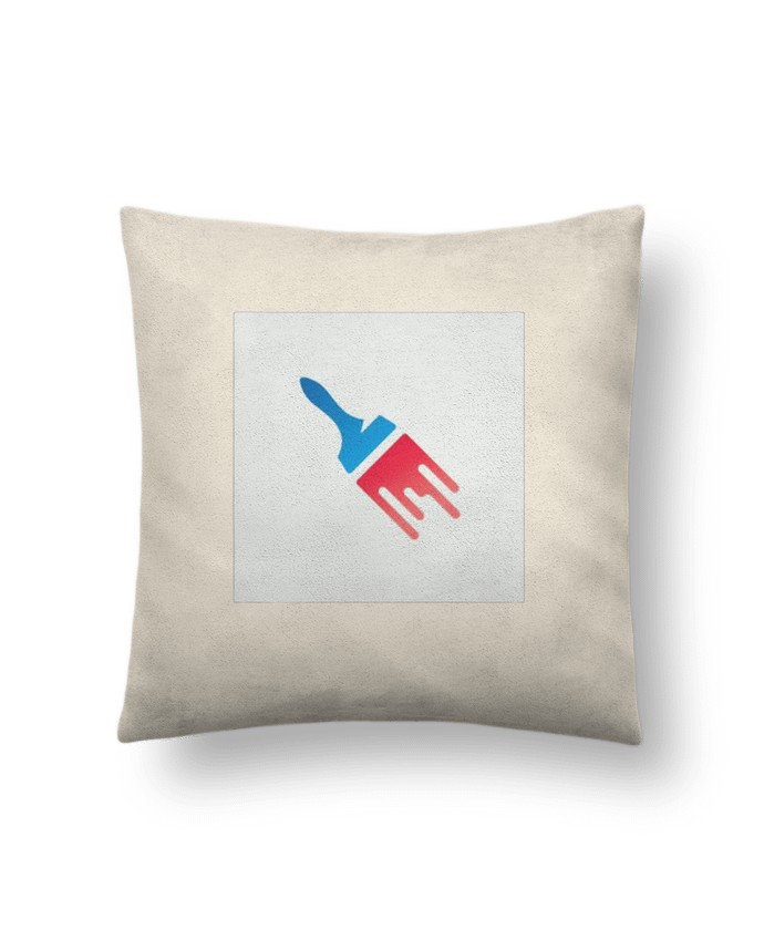 Coussin suédine Artiste et fier de l'être par Cysou.hlm