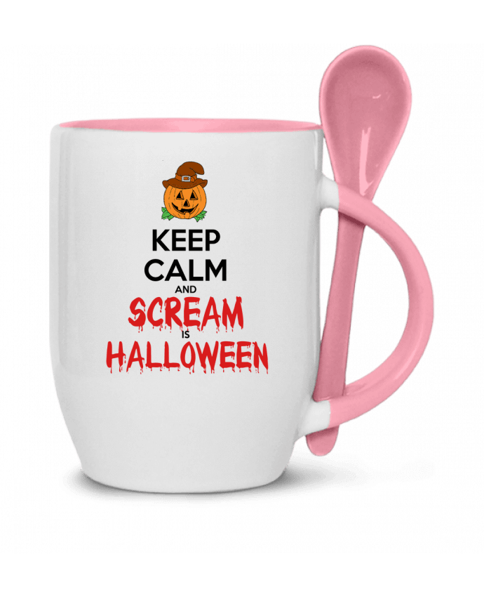  Tasse cuillère Keep Calm and Scream is Halloween par Happinessontheroad
