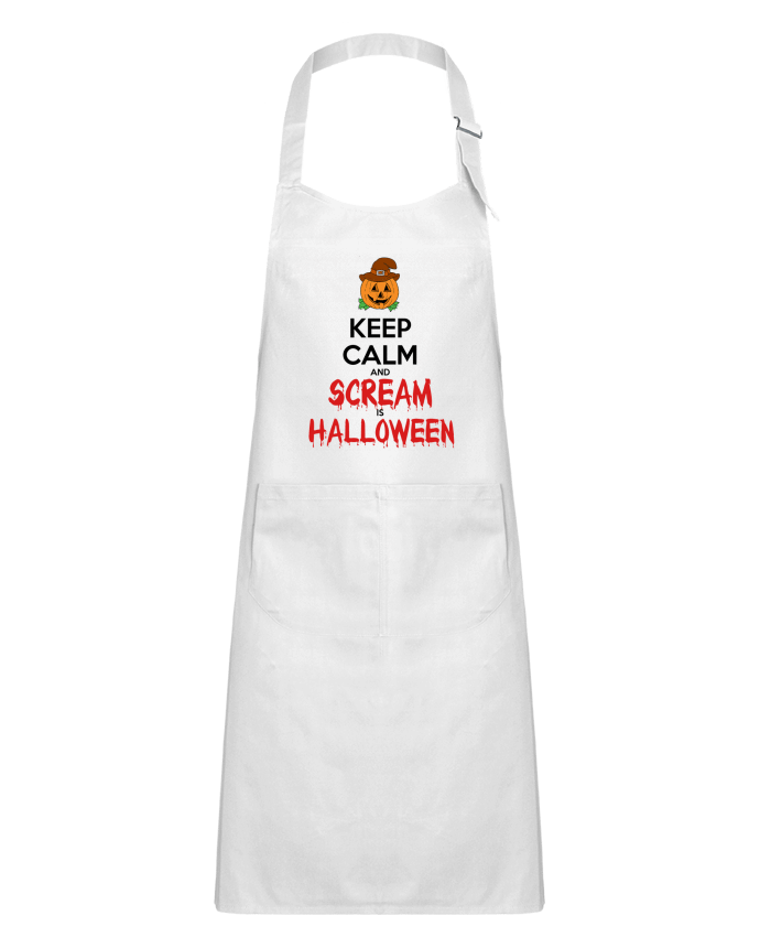 Tablier Enfant Keep Calm and Scream is Halloween par Happinessontheroad
