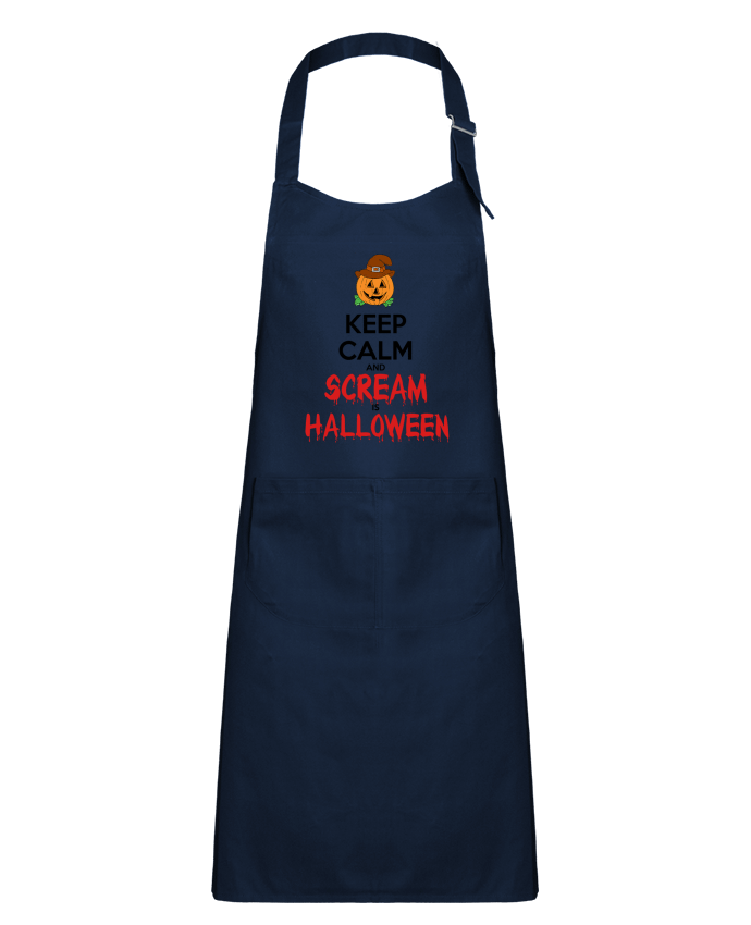 Tablier Enfant Keep Calm and Scream is Halloween par Happinessontheroad