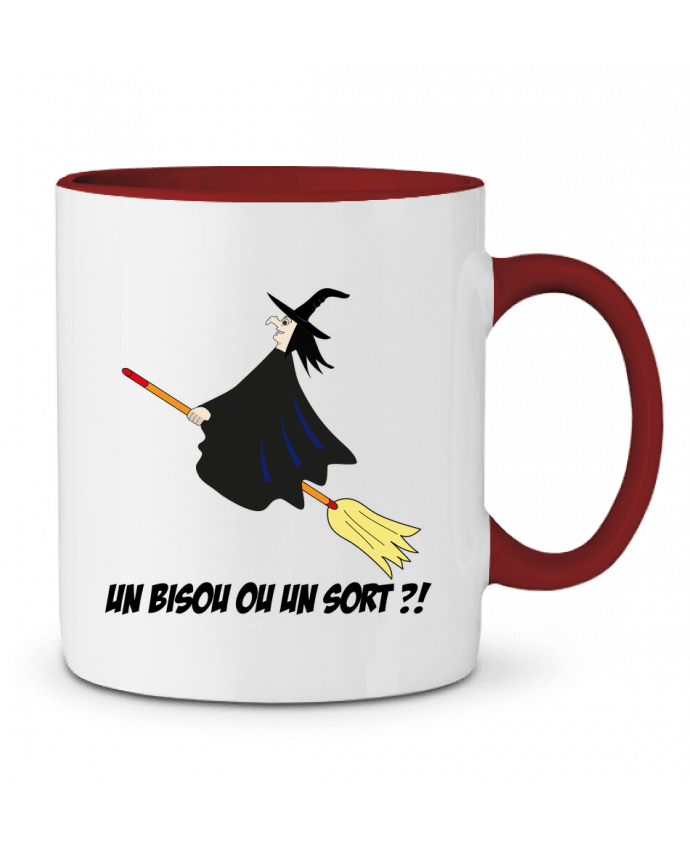 Mug bicolore SORCIERE HALLOWEEN WITCH Sun SO Design