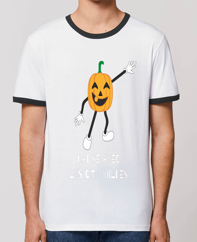 T-shirt CITROUILLE HALLOWEEN DANSE PUMPKIN HUMOUR DANCE par Sun SO Design