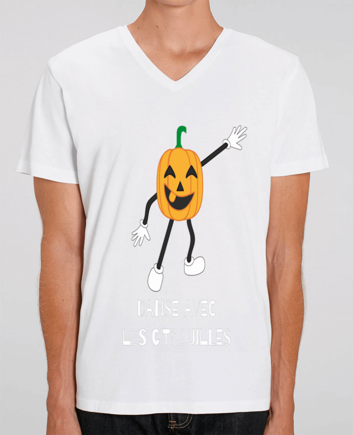 T-shirt homme CITROUILLE HALLOWEEN DANSE PUMPKIN HUMOUR DANCE par Sun SO Design