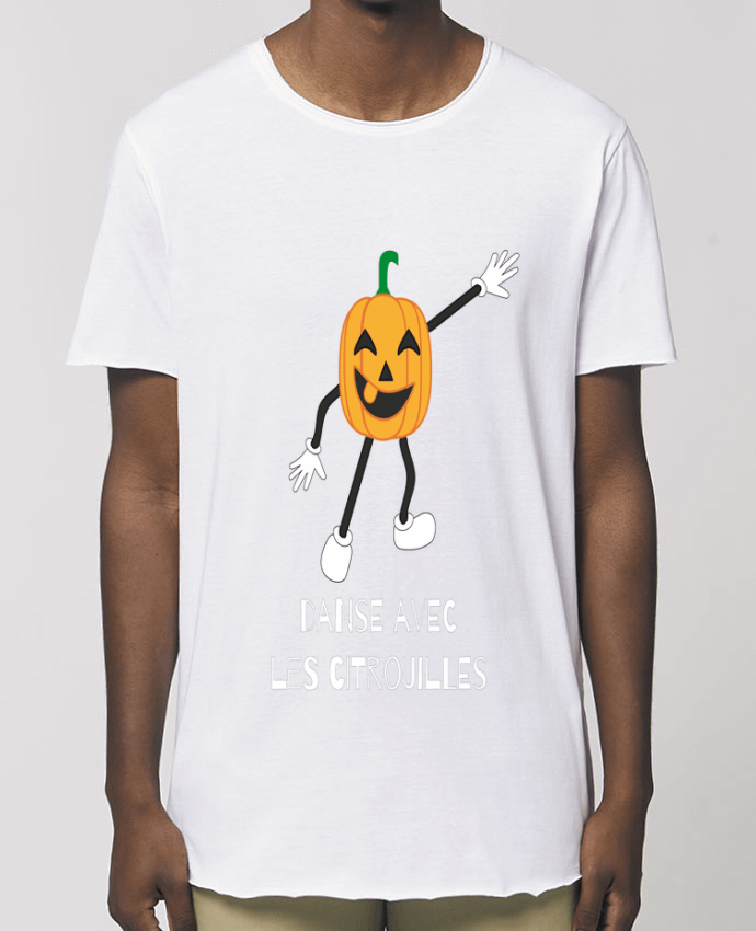 Tee-shirt Homme CITROUILLE HALLOWEEN DANSE PUMPKIN HUMOUR DANCE Par  Sun SO Design