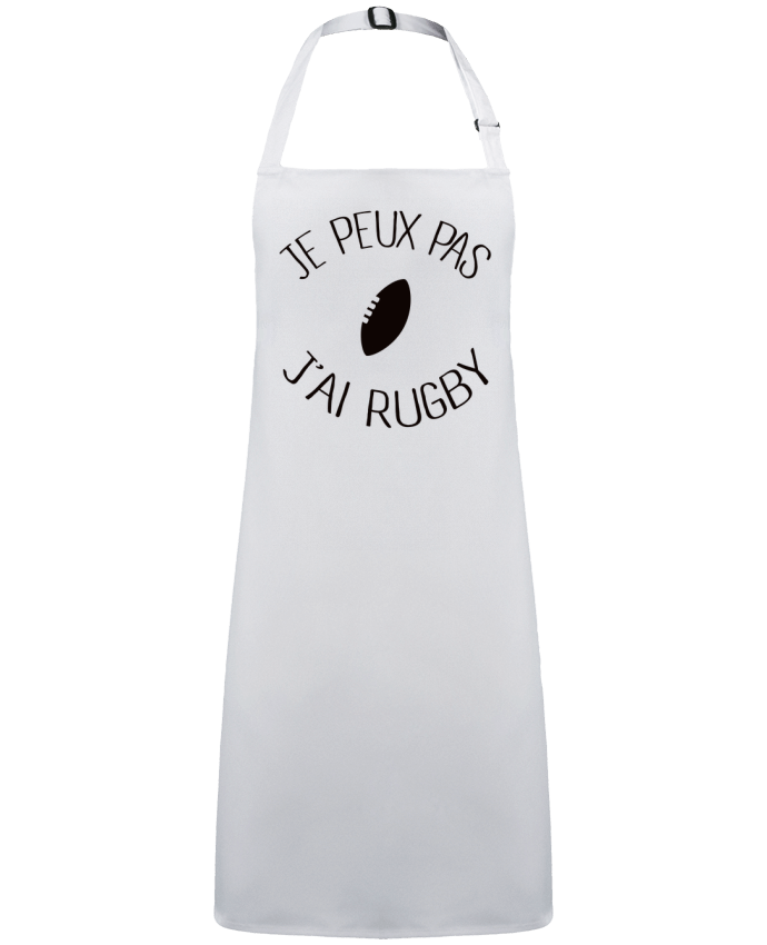 Tablier Je peux pas j'ai rugby par  Freeyourshirt.com