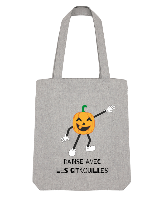 Tote Bag Stanley Stella CITROUILLE HALLOWEEN DANSE PUMPKIN HUMOUR DANCE par Sun SO Design 