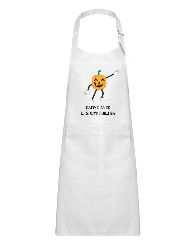 Tablier Enfant CITROUILLE HALLOWEEN DANSE PUMPKIN HUMOUR DANCE par Sun SO Design