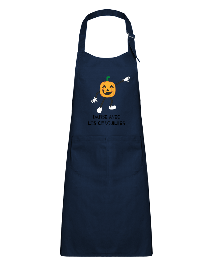 Tablier Enfant CITROUILLE HALLOWEEN DANSE PUMPKIN HUMOUR DANCE par Sun SO Design