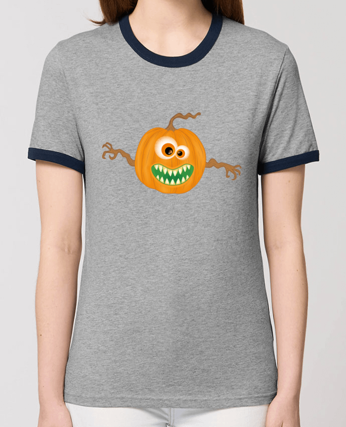 T-shirt Monstre citrouille halloween par Lumagayo