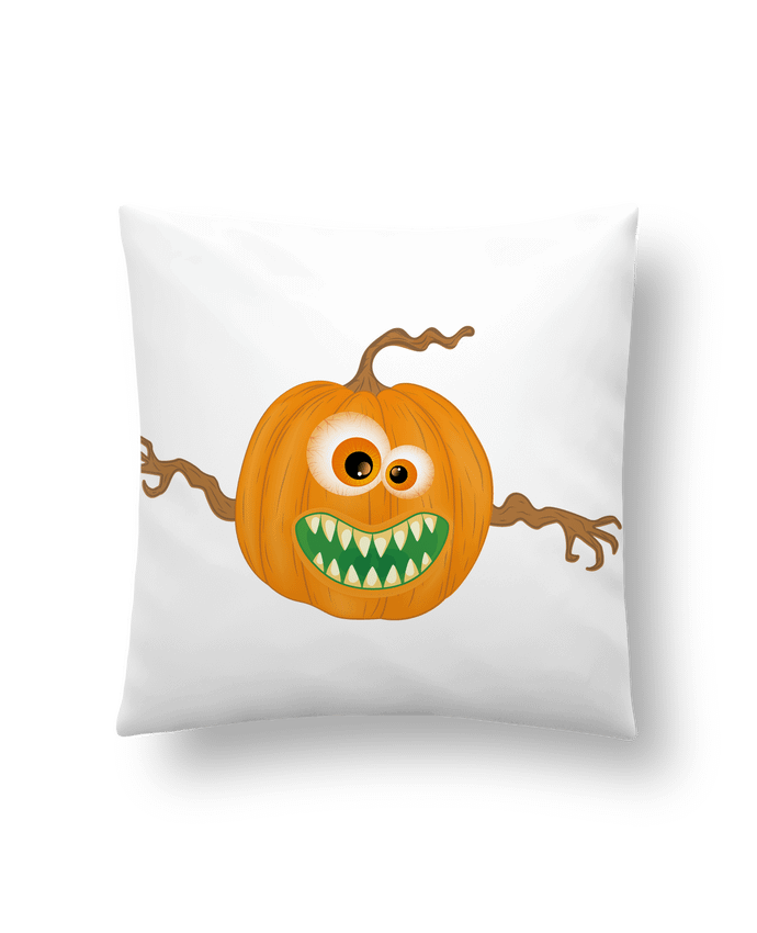 Coussin Monstre citrouille halloween par Lumagayo