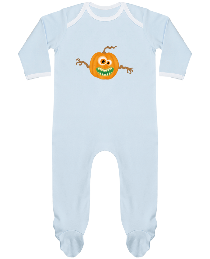 Body Pyjama Bébé Monstre citrouille halloween par Lumagayo