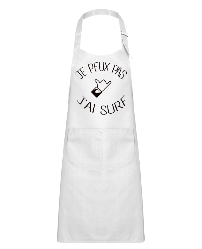 Tablier Enfant Je peux pas j'ai surf par Freeyourshirt.com