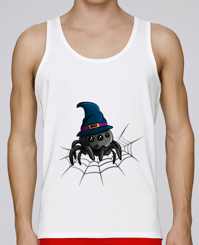 Débardeur homme Araignée halloween par GraphiCK-Kids 100% coton bio