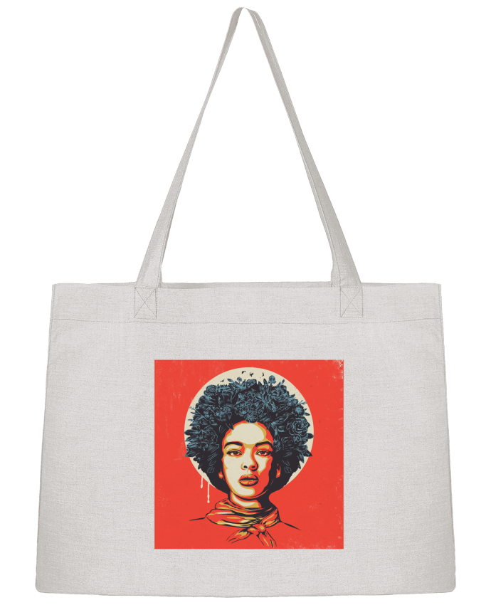 Sac Shopping Flower Power par Balàzs Solti