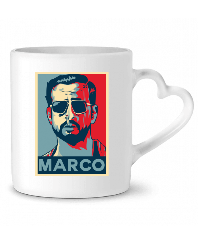Mug coeur Marco par PTIT MYTHO