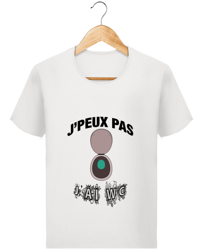  T-shirt Homme vintage J'PEUX PAS J'AI WC par By Myrakolis