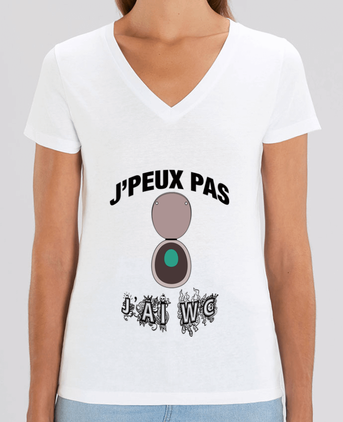 Tee-shirt femme J'PEUX PAS J'AI WC Par  By Myrakolis