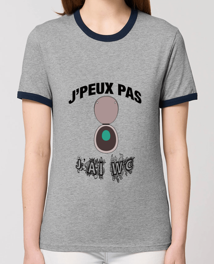 T-shirt J'PEUX PAS J'AI WC par By Myrakolis