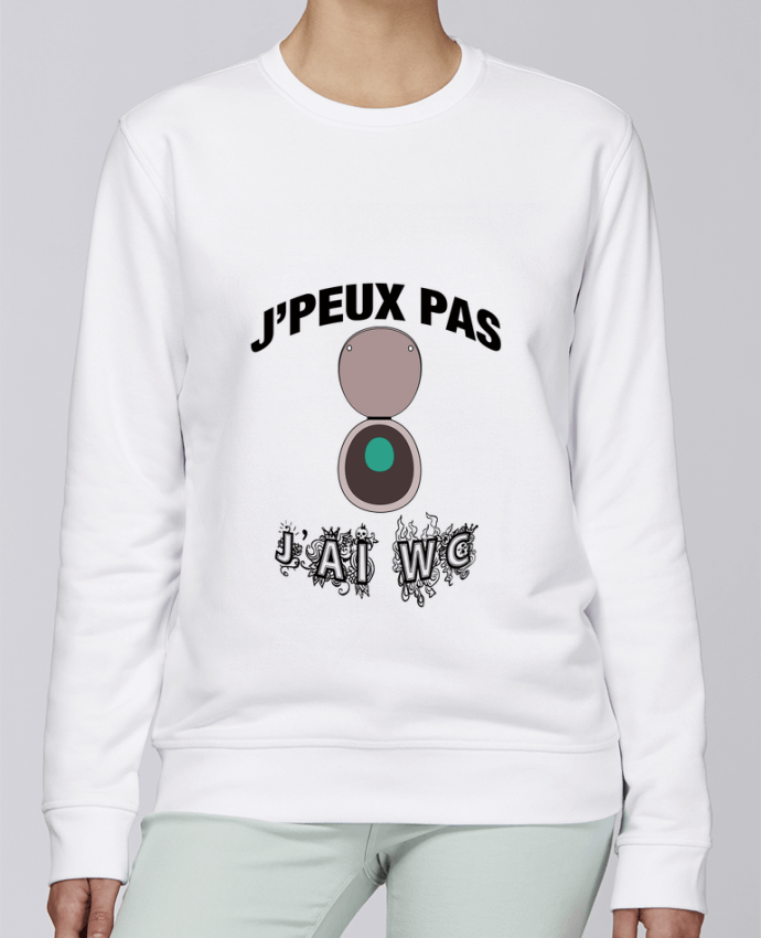 Sweatshirt J'PEUX PAS J'AI WC par By Myrakolis