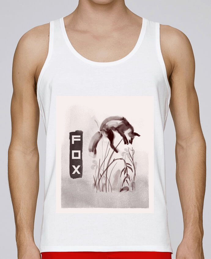 Débardeur homme Fox par SilG 100% coton bio