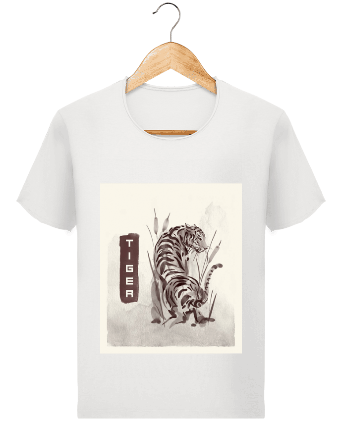  T-shirt Homme vintage Tiger par SilG